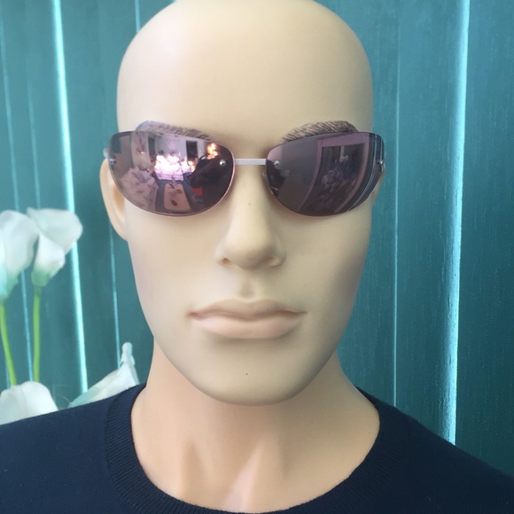 Authentic DOLCE & GABBANA Pink Rimless Sunglasses